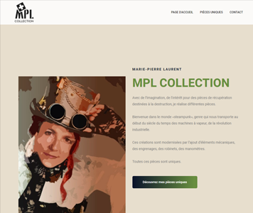 Siteweb de mpl collection