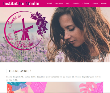 Siteweb de l'institut du Moulin